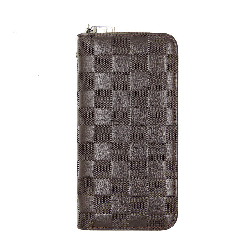 Walnut Ridge Wallet- Plaid checkerboard wallet-New Women’s Zippered Wallet