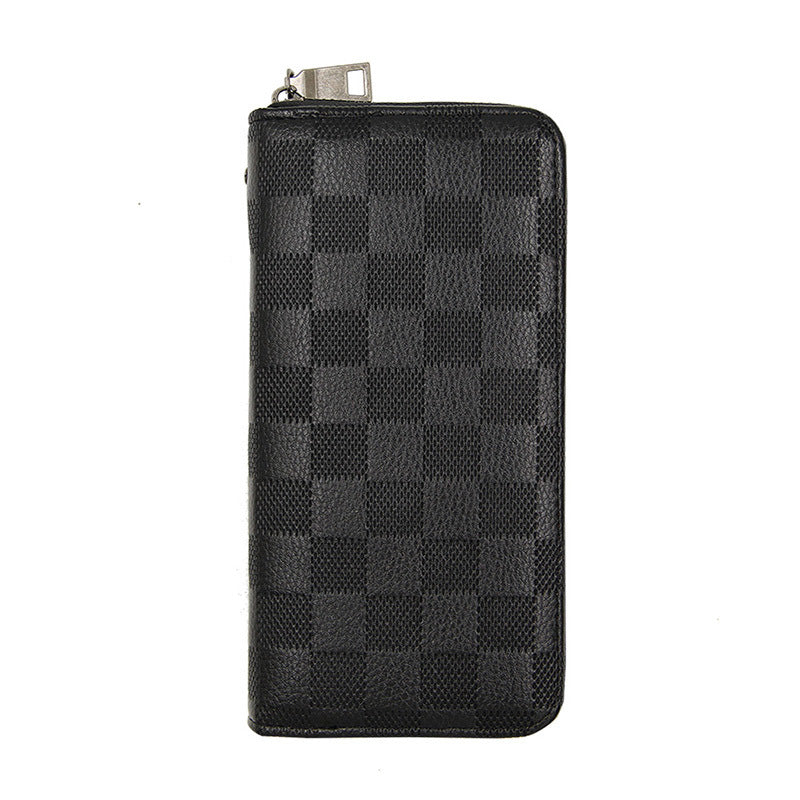 Walnut Ridge Wallet- Plaid checkerboard wallet-New Women’s Zippered Wallet
