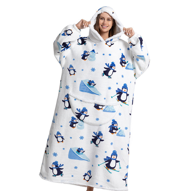 SUPER COZY BLANKET ROBE