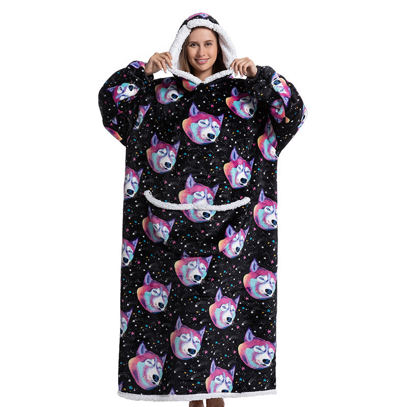 SUPER COZY BLANKET ROBE