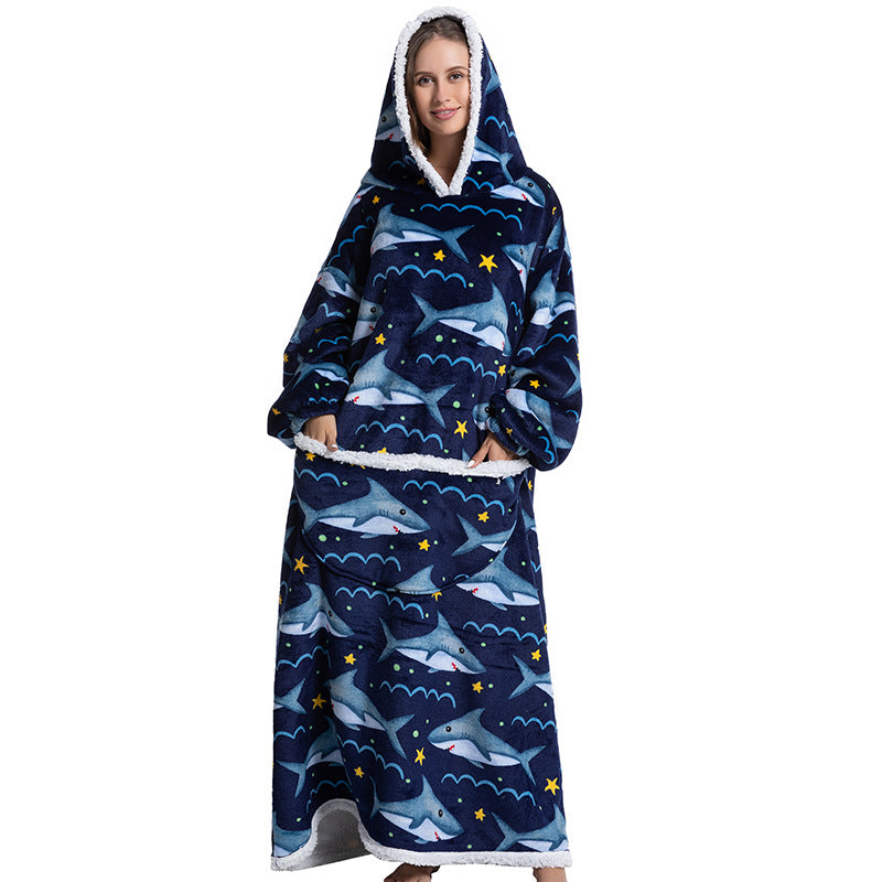 SUPER COZY BLANKET ROBE