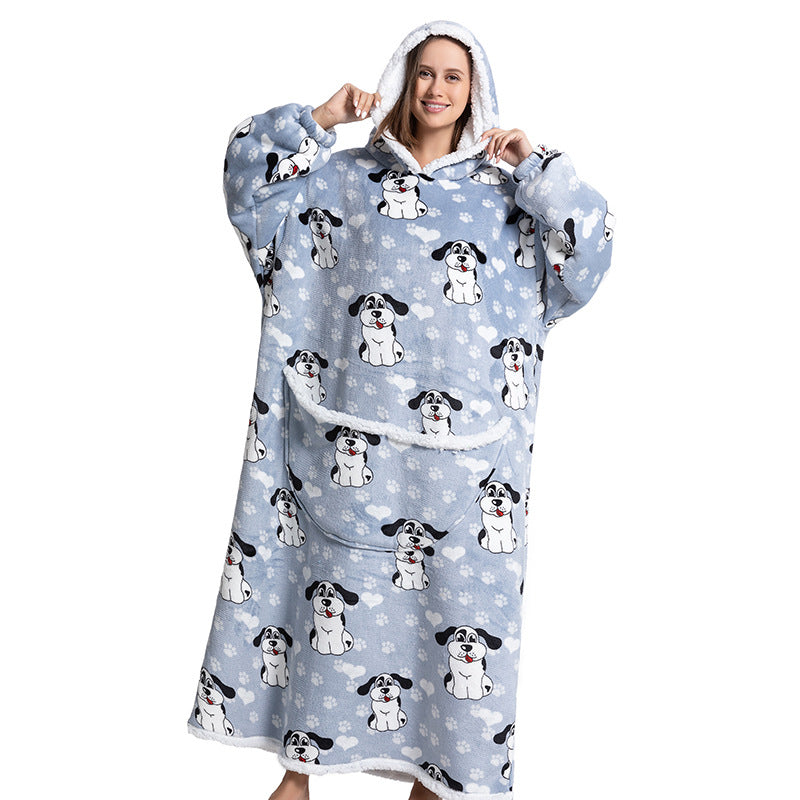 SUPER COZY BLANKET ROBE