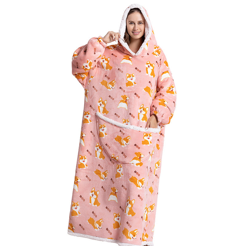 SUPER COZY BLANKET ROBE