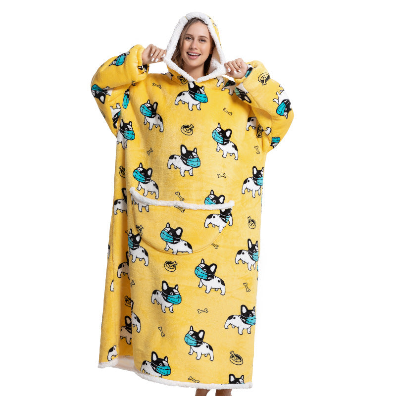 SUPER COZY BLANKET ROBE