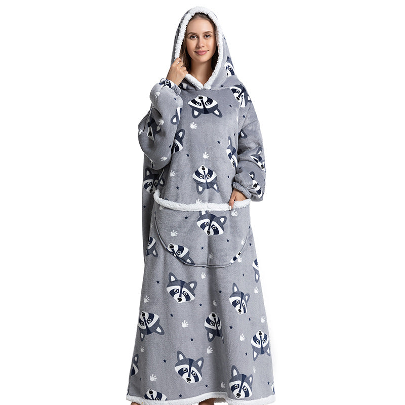 SUPER COZY BLANKET ROBE