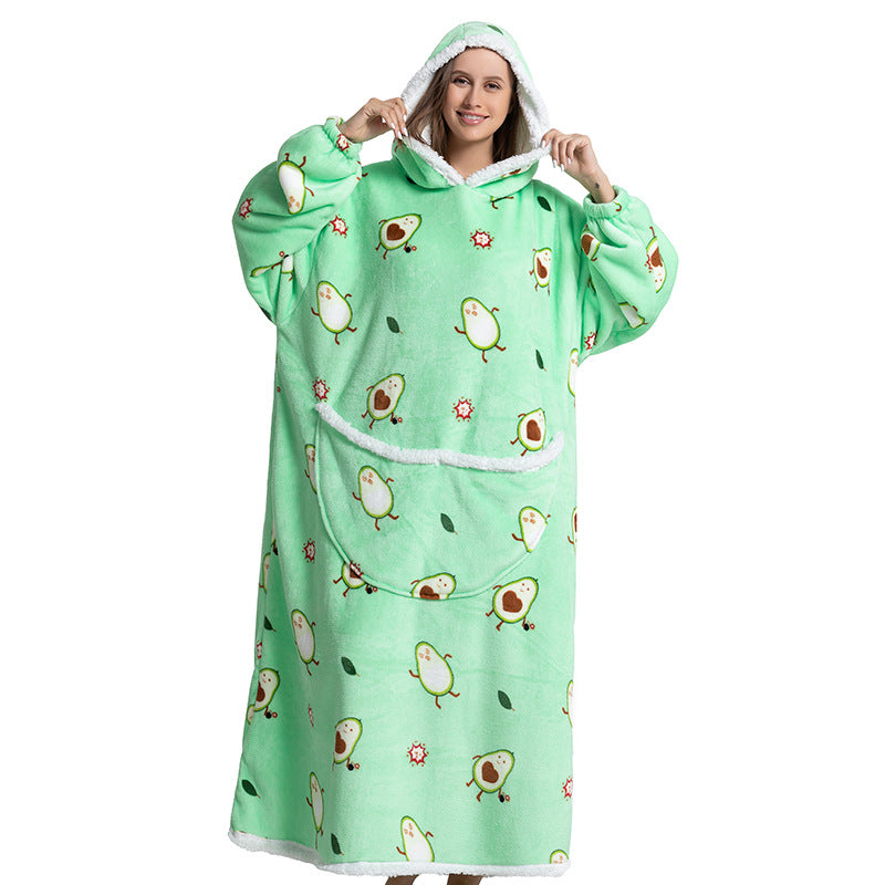 SUPER COZY BLANKET ROBE