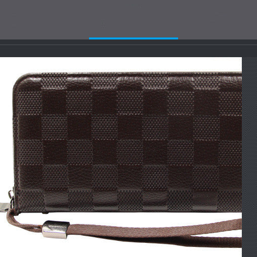 Walnut Ridge Wallet- Plaid checkerboard wallet-New Women’s Zippered Wallet
