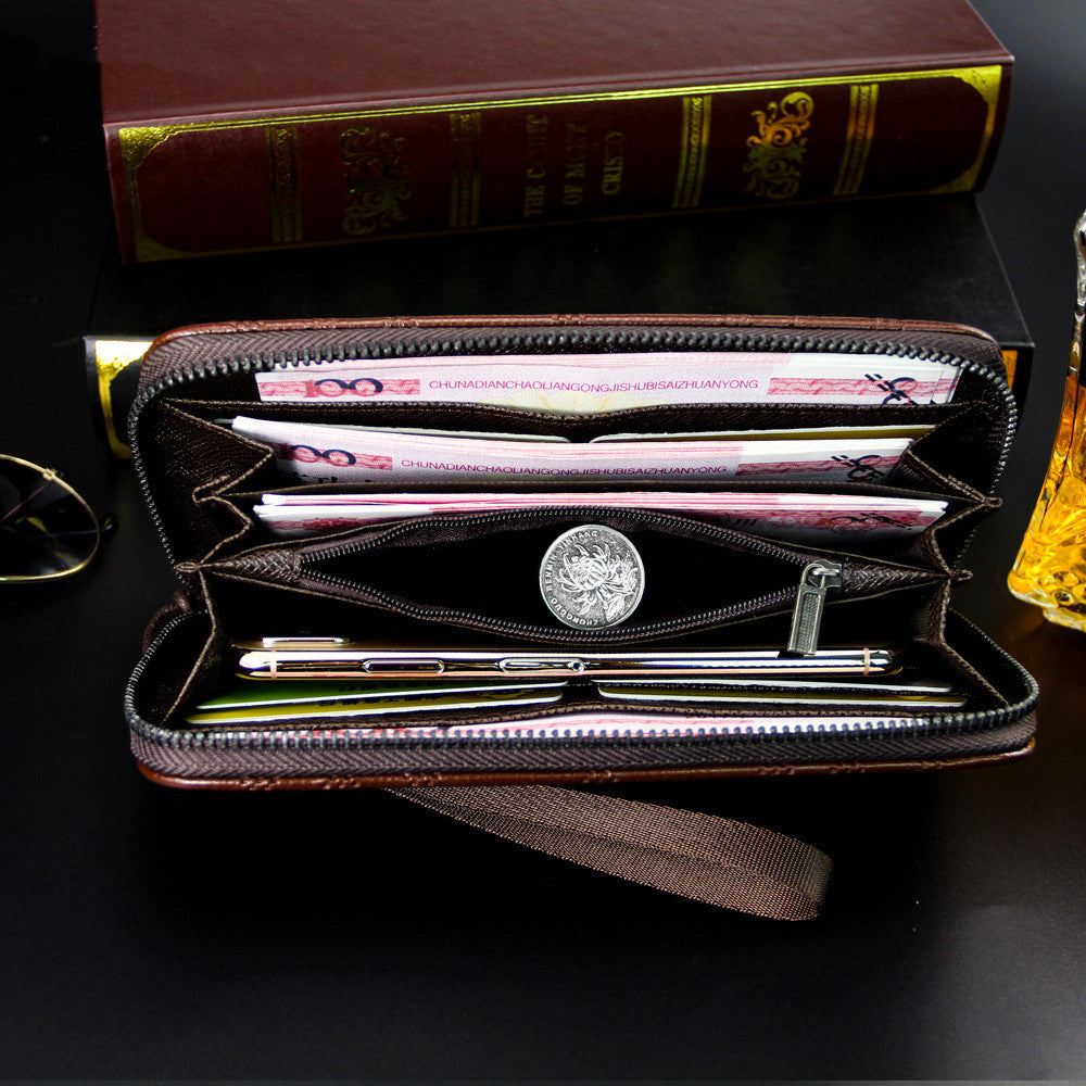 Walnut Ridge Wallet- Plaid checkerboard wallet-New Women’s Zippered Wallet