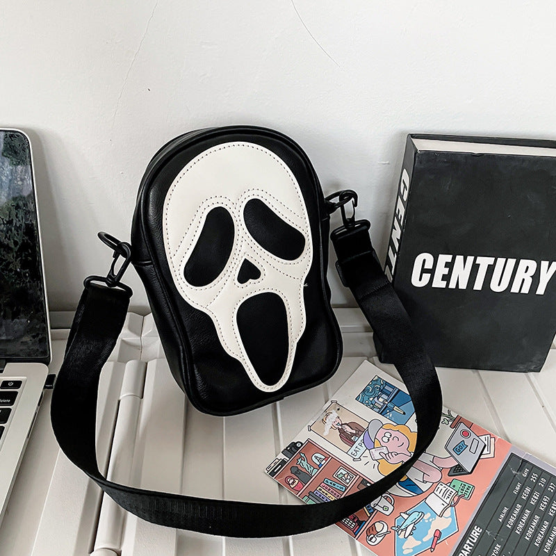 Casper Bag - Scary Crossbody Halloween Funny Ghost Skull Crossbody Shoulder Bag