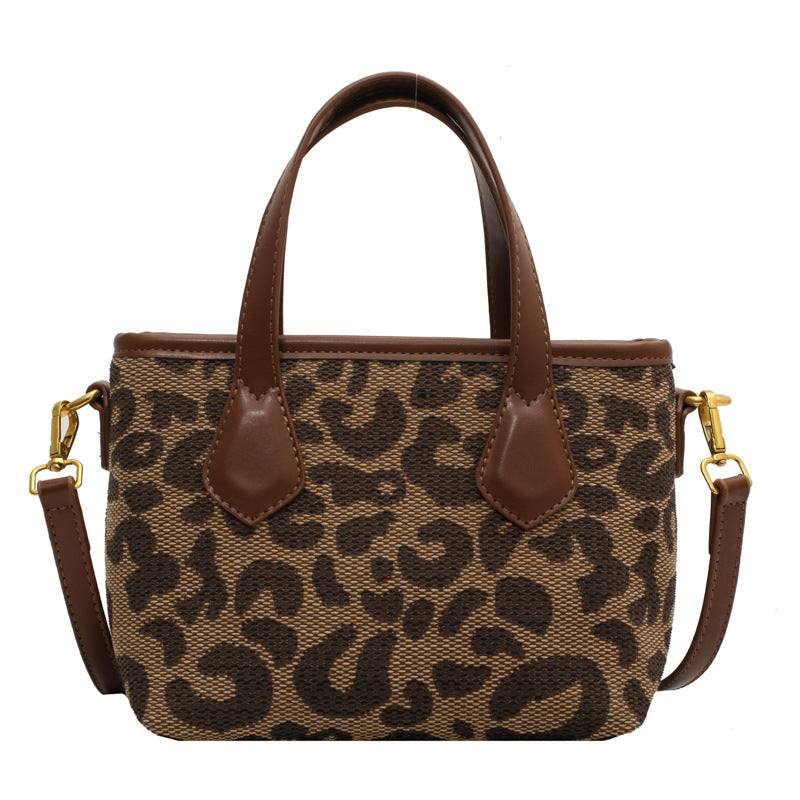 Natural Beauty Bag - Leopard Print Handbag Women’s Purse Shoulder bags crossbody classic y2k nostalgic handbag