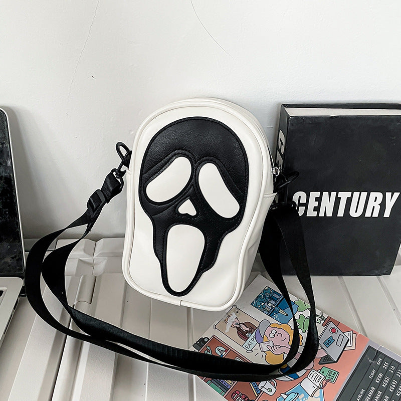 Casper Bag - Scary Crossbody Halloween Funny Ghost Skull Crossbody Shoulder Bag