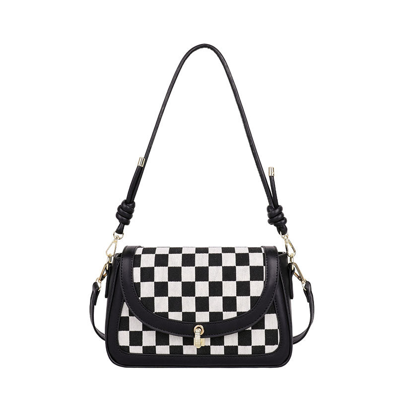 Ivy Bag- Plaid Classic retro inspired Women’s handbag-Messenger Bag Special Vintage Design