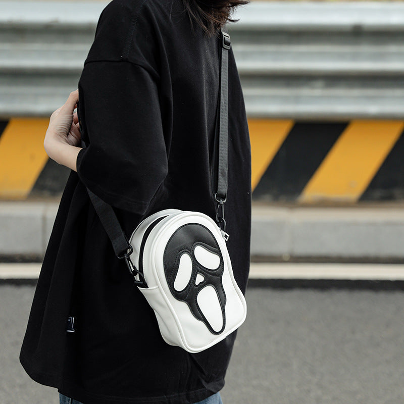 Casper Bag - Scary Crossbody Halloween Funny Ghost Skull Crossbody Shoulder Bag